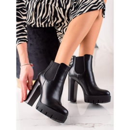 Camo Klassiset korkokengät musta 2