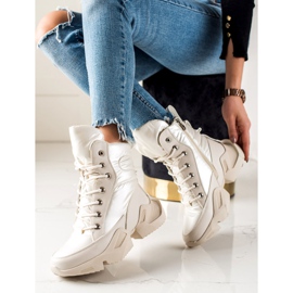 Seastar Lämpimät muodikkaat lumikengät beige 2