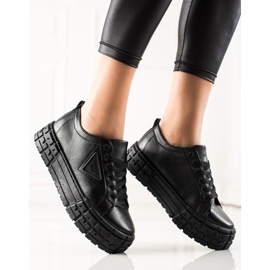 Goodin Lenkkarit, joissa on eko -nahkaa musta 1