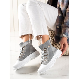 Goodin Muoti korkeat tennarit harmaa 1