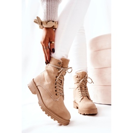 Lämpimät Boots Workers Beige Kimmie 1