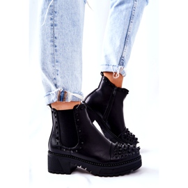 PG1 Mustat Comonis Jodhpur -saappaat suihkuilla 4