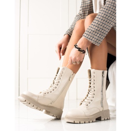 Seastar Beiget trapperit koristeellisella vetoketjulla 1