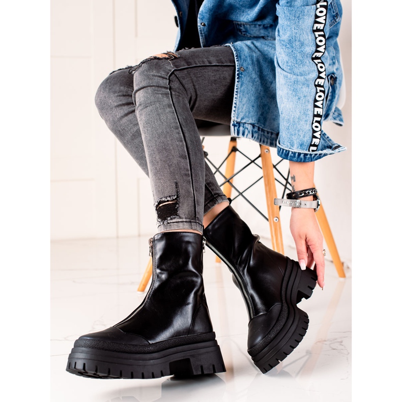 Seastar Klassiset työntekijät vetoketjulla musta 1