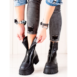 Seastar Klassiset työntekijät vetoketjulla musta 2