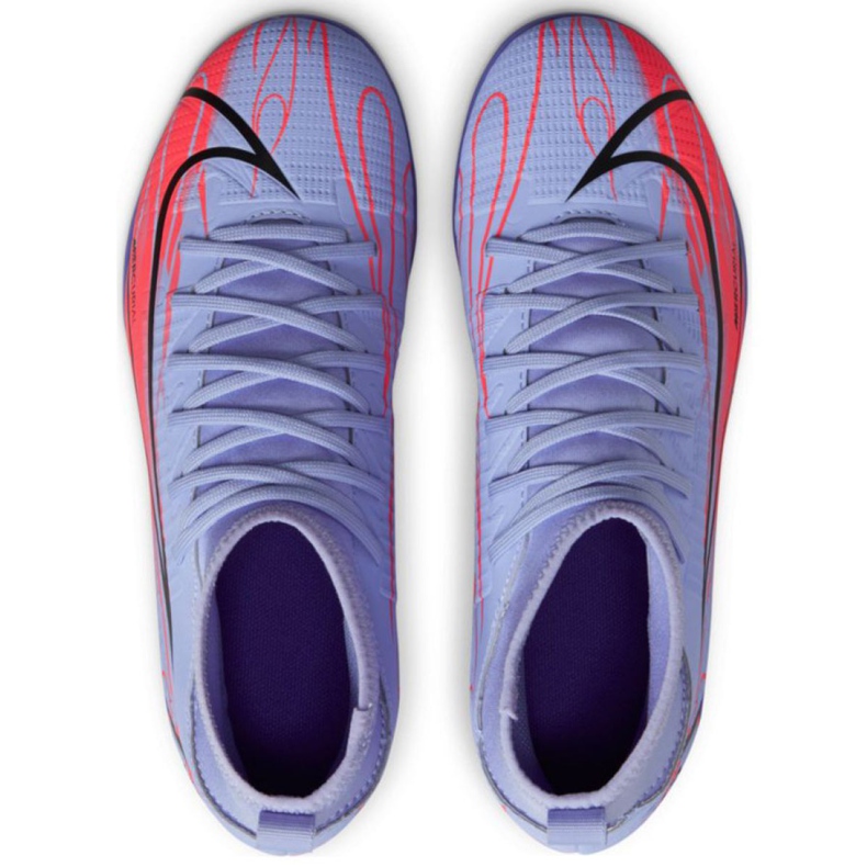 Nike Mercurial Superfly 8 Club Km Mg Jr DB0925 506 jalkapallokengät pinkki, violetti violetti 1