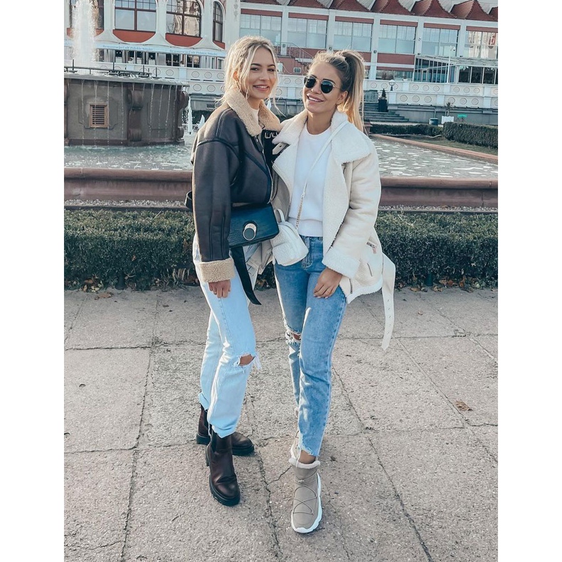 Lämpimät lumisaappaat Big Star Beige II274263 1