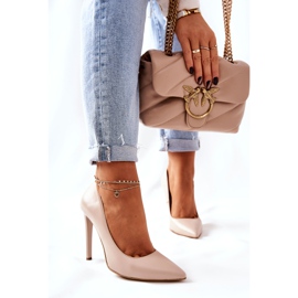 Klassiset Monnari 0180-015 Beiget korkokengät 1