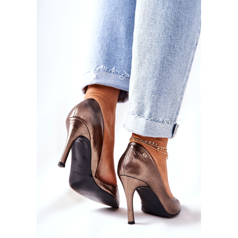 Stiletos in Spitz Monnari 0390-M22 hopea monivärinen 1