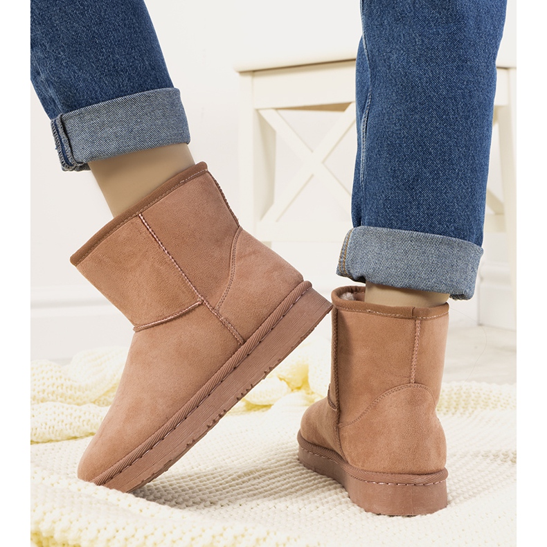 Vaaleanpunaiset Lucillan turkislumisaappaat vaaleanpunainen 2