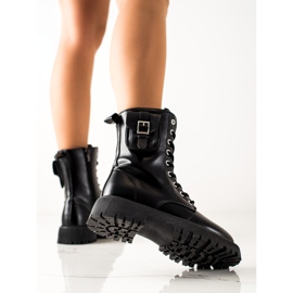 Groto Gogo Tyylikkäät Trappers Taskulla musta 1