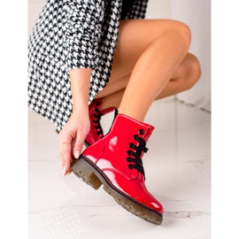 Evento Punaiset lakatut saappaat punainen 1