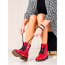 Evento Punaiset lakatut saappaat punainen 2