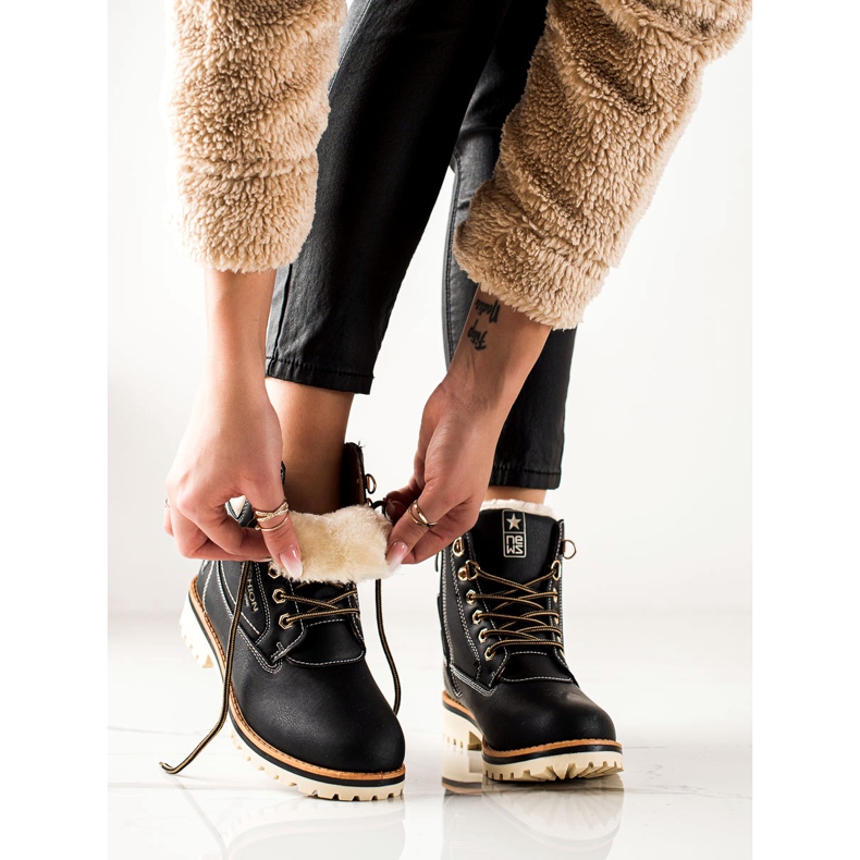 Evento Lämpimät mustat trapperit 1