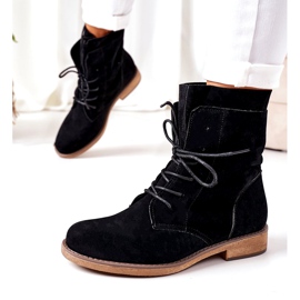 PS1 Mustat Violetta -mustat saappaat, joissa on kaksinkertaiset päälliset 1