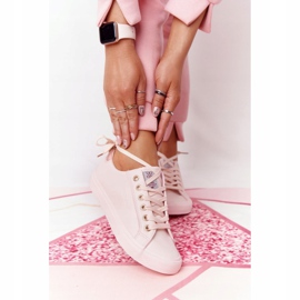 Big Star Naisten Eco-Nahka Lenkkarit Cross Farkut HH2R4004C Vaaleanpunainen 2