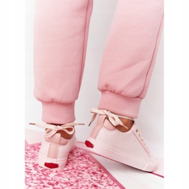 Big Star Naisten Eco-Nahka Lenkkarit Cross Farkut HH2R4004C Vaaleanpunainen 4