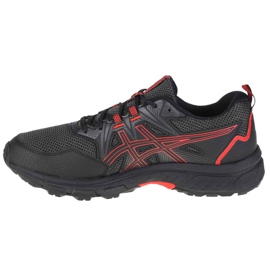 Asics Gel-Venture 8 M 1011A824-007 musta punainen harmaa vihreä 1
