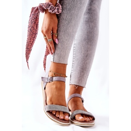 S.Barski Sandaalit Cubic Zirkonia S. Barski 701-18 Harmaa 1