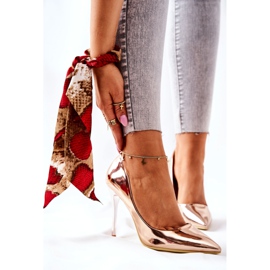 PG2 Tyylikkäät Mirror Heels Rose Gold Adrinnah kultainen 2