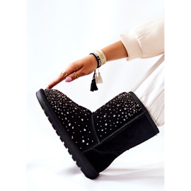 Lämmin Mukluki Jets Black Mariellan kanssa musta 2