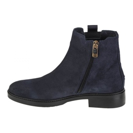 Tommy Hilfiger Interlock mokkanahka, litteä kenkä W FW0FW05184-DW5 tummansininen 1