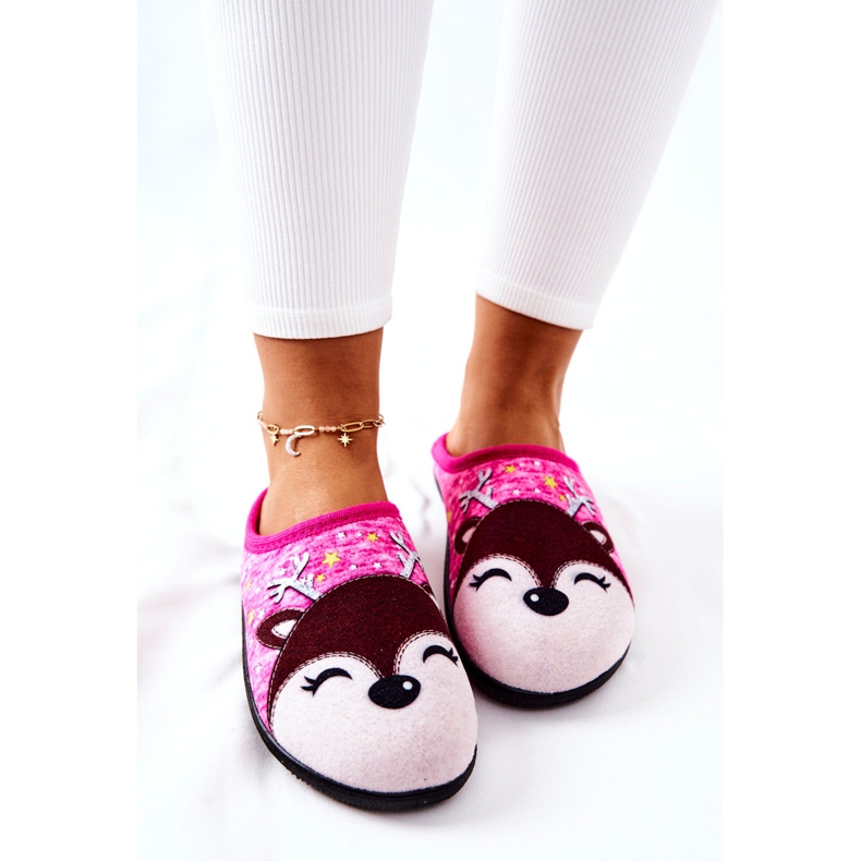 WJ1 Lämpimät tossut Reindeer Pink Taffy vaaleanpunainen 1