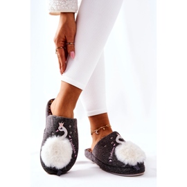 Lämpimät tossut Grey Reyn joutsen harmaa 2