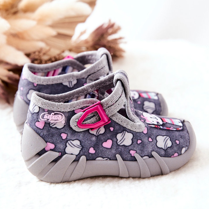 BEFADO S.A. Kengät Tossut Befado Kotki 110P326 Harmaa 2