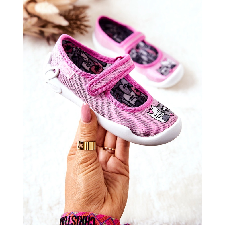 BEFADO S.A. Ballerinatossut Befado Cats 114X465 Pinkki vaaleanpunainen 2