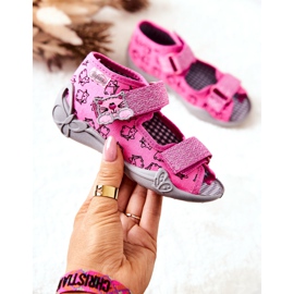 BEFADO S.A. Sandaalit Tossut Befado Velcro Cats 242P103 Pinkki vaaleanpunainen 1