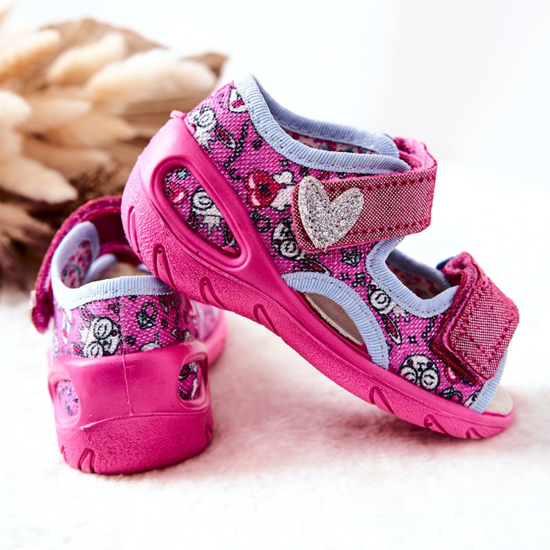 BEFADO S.A. Befado-sandaalit tarranauhalla 065X147 Pinkki vaaleanpunainen 1