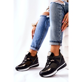 Vinceza Naisten urheilukengät Tennarit Black-Gold Colli musta kultainen 1