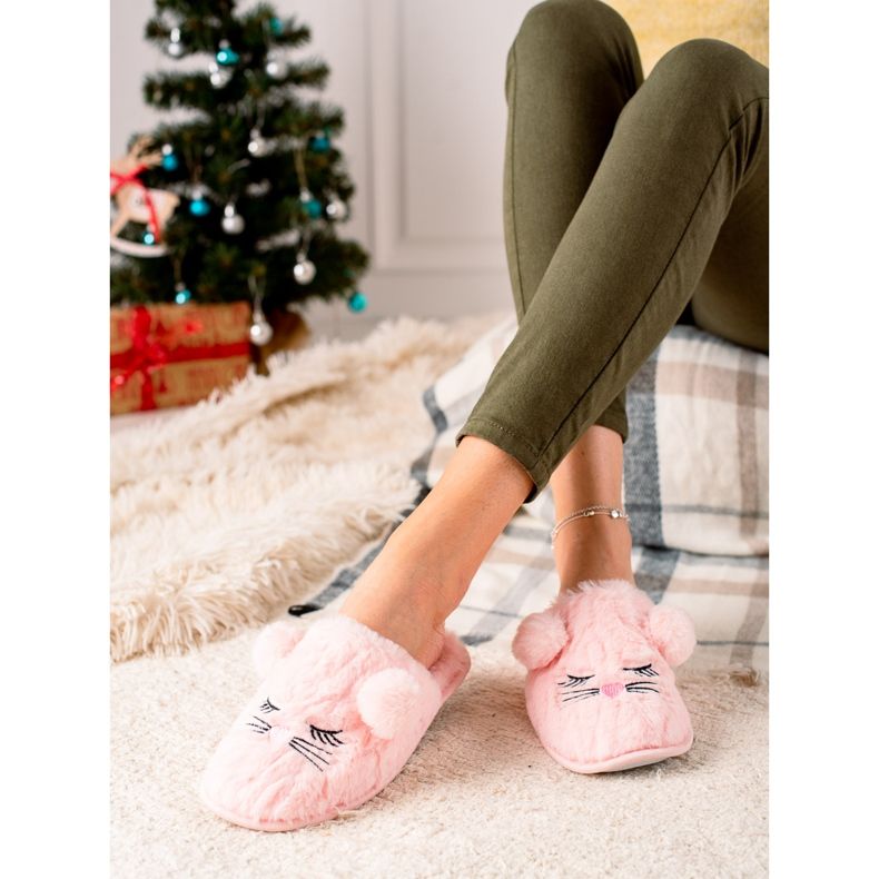 Evento Lämpimät tossut vaaleanpunainen 2