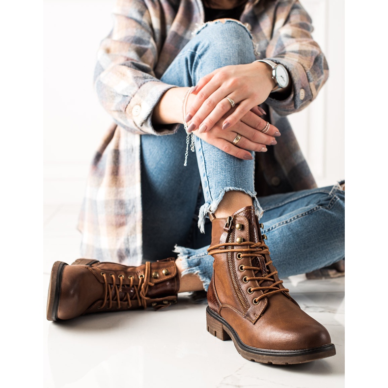 Evento Rento nauhallinen ruskeat nilkkurit 1