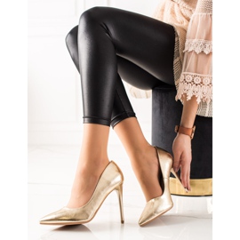 Seastar Tyylikkäät korkokengät kultainen 2