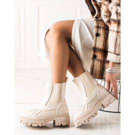 Seastar Beiget slip-on saappaat 2