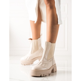 Seastar Beiget slip-on saappaat 1