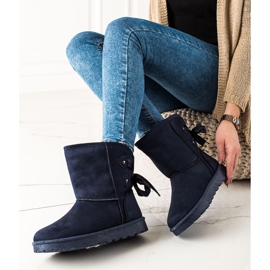 TRENDI Mukluki jousella laivastonsininen 1