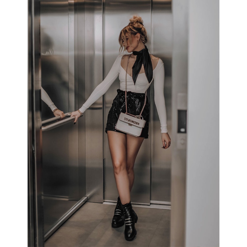 PE1 Mustat Lilinth lämpimät nahkasaappaat 1