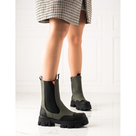 Seastar Workery Fashion saappaat musta khaki 1