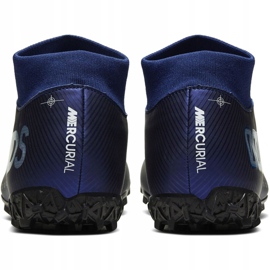Nike Mercurial Superfly 7 Academy Mds Tf M BQ5435 401 jalkapallokengät tummansininen 4