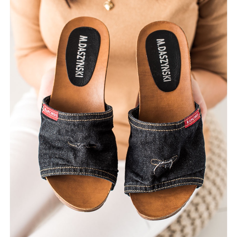 M.Daszyński Wedge sandaalit musta 1 M.Daszyński Wedge sandaalit musta 1