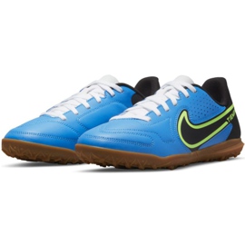 Nike Tiempo Legend 9 Club Tf Jr DA1334 403 jalkapallokengät monivärinen sininen 2