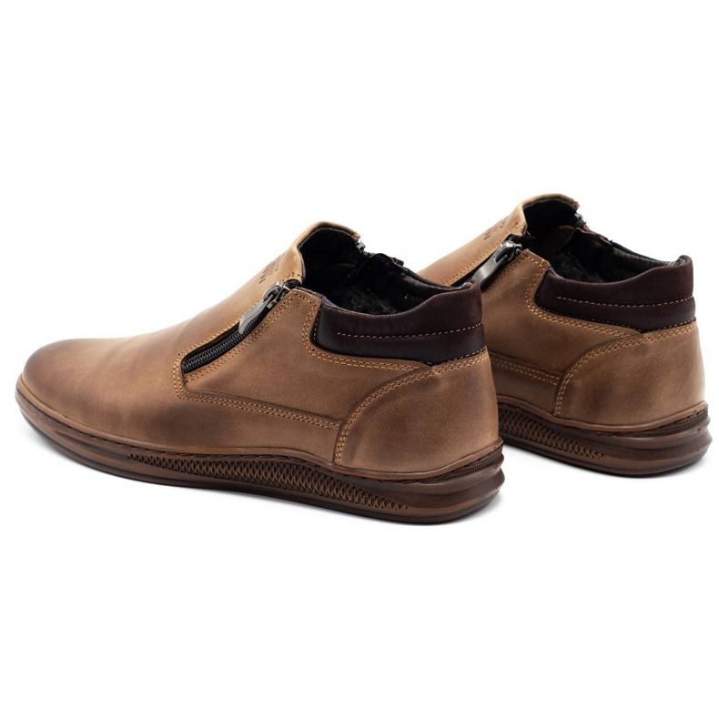 Polbut K29 ruskeat miesten talvikengät 6