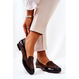 BM Nahkainen Monnari Ballerinat 0920-017 Ruskea 2