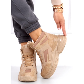 Diana Camel korkeat lenkkarit beige 1