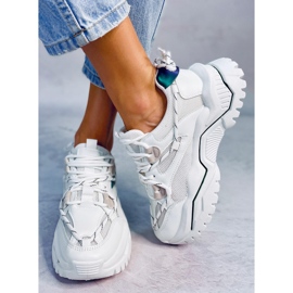 Berta White tennarit valkoinen vihreä 1