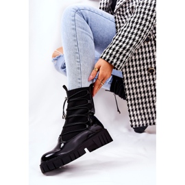 PL4 Lakatut saappaat työntekijät mustalla Connorilla 2