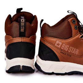 Korkeat urheilukengät Big Star II174179 Ruskea musta 3